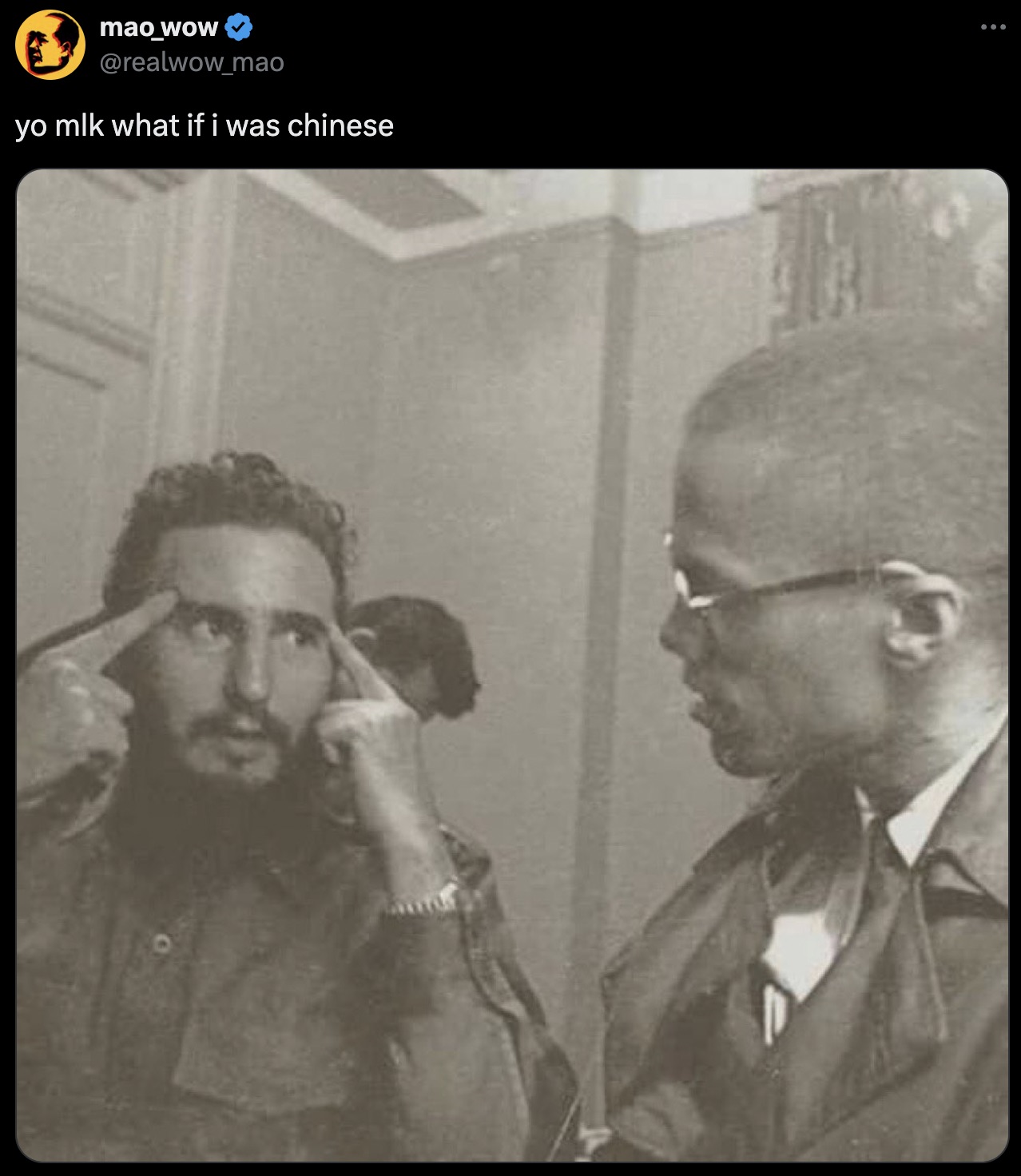 photograph - mao_wow yo mlk what if i was chinese